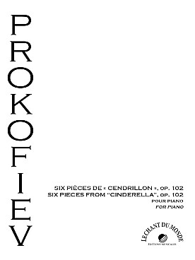 Illustration prokofiev cendrillon, 6 pieces op.102
