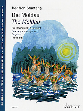Illustration smetana moldau (die)