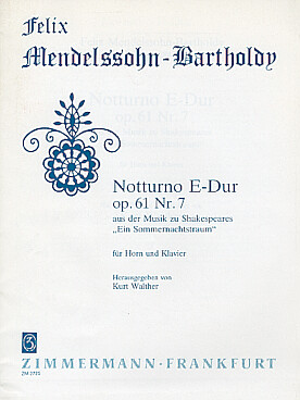 Illustration de Notturno op. 61 N° 7