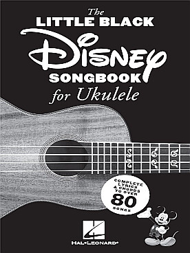 Illustration little black songbook disney