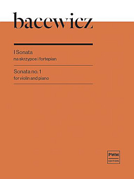 Illustration bacewicz sonata n° 1