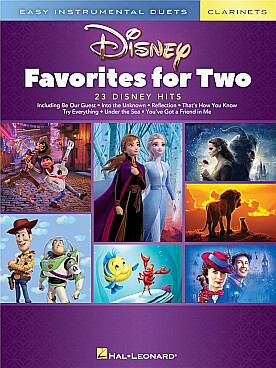 Illustration disney favorites for two