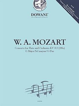 Illustration de Concerto N° 1 K 313 (285C) en sol M pour flûte et orchestre