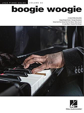 Illustration de JAZZ PIANO SOLOS SERIES - Vol. 60 : Boogie woogie