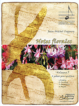 Illustration coquery notes florales vol. 5