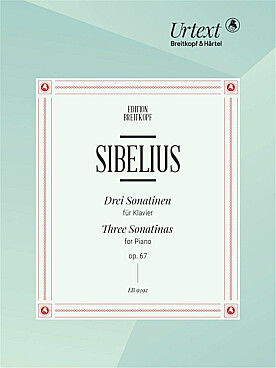 Illustration sibelius sonatinas (3) op. 67
