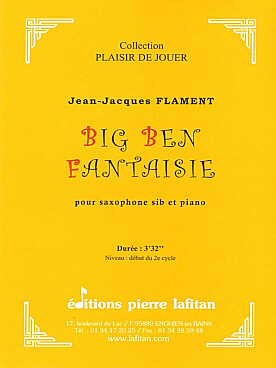 Illustration flament big ben fantaisie saxo tenor