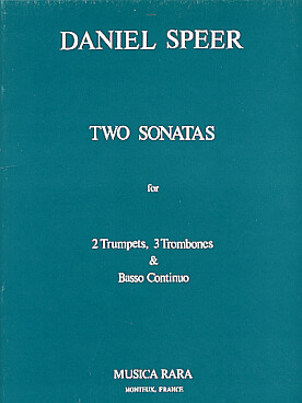 Illustration de Two Sonatas pour 2 trompettes, 3 trombones et basse continue