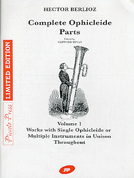 Illustration de Complete ophicleide parts - Vol. 1 