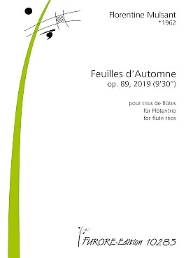 Illustration mulsant feuilles d'automne op. 89