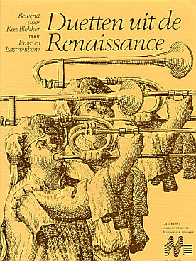 Illustration duetten uit de renaissance