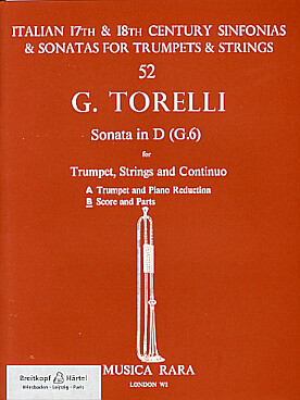 Illustration torelli sonata g6 en re maj