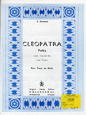 Illustration de Cleopatra, polka pour cornets si b et piano