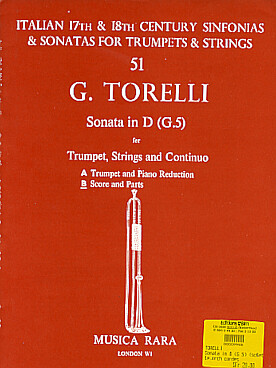 Illustration torelli sonata g5 en re maj