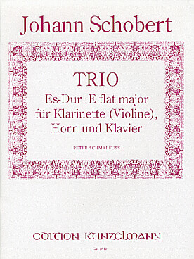 Illustration schobert trio en mi b maj