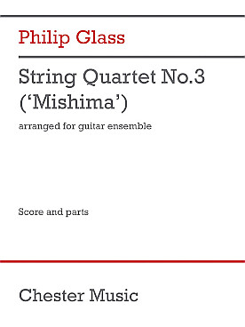 Illustration de String quartet N° 3 : Mishima (C+P)