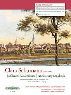 Illustration schumann-wieck anniversary songbook