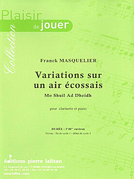 Illustration masquelier variations sur air ecossais