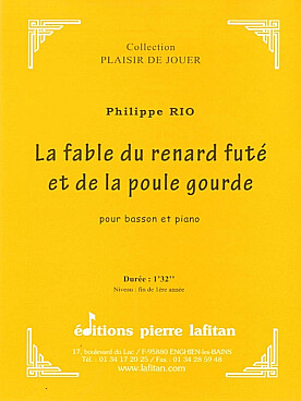 Illustration de La Fable du renard futé et de la poule gourde