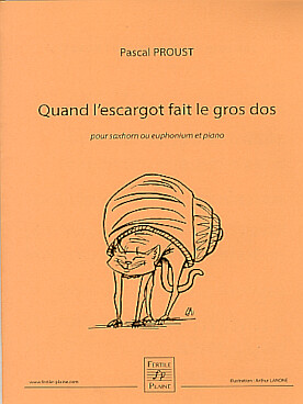 Illustration proust quand l'escargot fait le gros dos