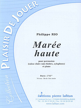 Illustration de Marée haute pour percussion et piano