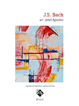 Illustration de Fugue BWV 578 pour 2 guitares et violoncelle