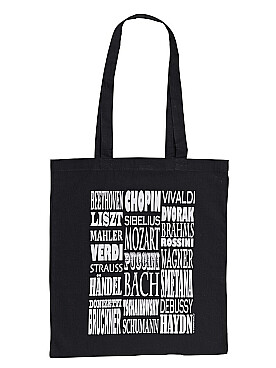 Illustration sac-partition noir motif compositeurs lg