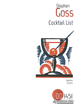 Illustration goss cocktail list