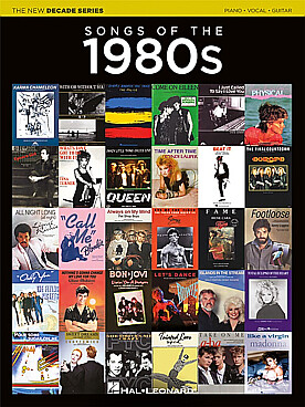 Illustration de The NEW DECADES SERIES  - Songs of the 1980's