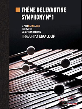 Illustration de Thème de Levantine symphony N° 1 pour marimba solo