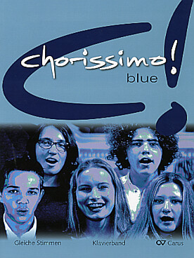 Illustration chorissimo ! blue, piano