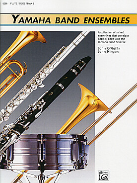 Illustration de YAMAHA BAND STUDENT ENSEMBLES - Vol. 2 : flûte/hautbois