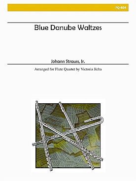 Illustration strauss j blue danube waltzes