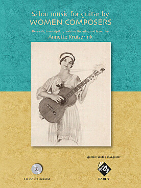 Illustration de Salon music for guitar by women composers
