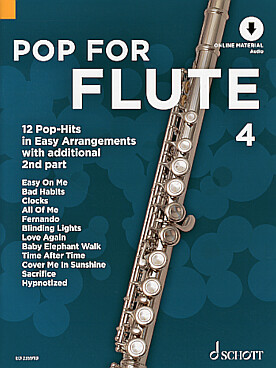 Illustration pop for flute pop hits (12) vol. 4