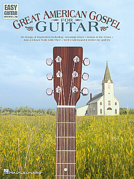 Illustration de GREAT AMERICAN GOSPEL FOR GUITAR (easy)