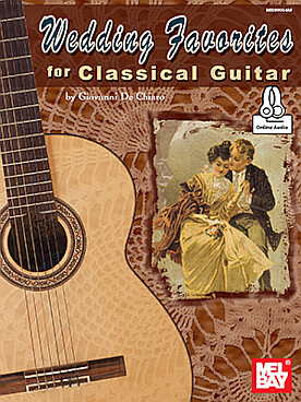 Illustration de WEDDING FAVORITES FOR CLASSICAL GUITAR