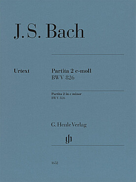 Illustration de Partita n° 2 BWV 826 en do m (avec doigtés)