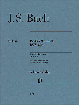 Illustration de Partita n° 2 BWV 826 en do m (sans doigtés)