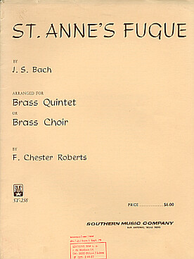 Illustration bach js st anne's fugue