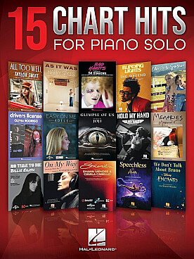 Illustration chart hits for piano solo (15)