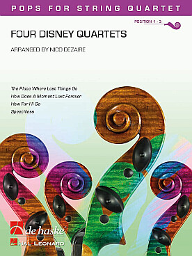 Illustration four disney quartets