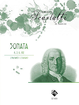 Illustration scarlatti sonata k. 7, k. 132