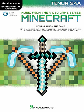 Illustration minecraft, musique du jeu video