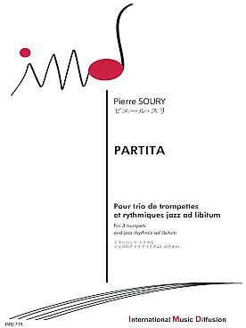 Illustration de Partita pour 3 trompettes et rythmique jazz ad lib.