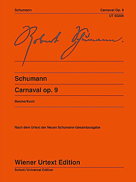 Illustration schumann carnaval op. 9