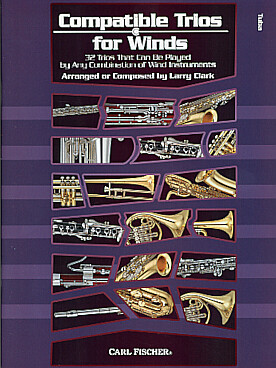 Illustration de COMPATIBLE TRIOS FOR WINDS : 32 trios pour toutes combinaisons de vents - tuba