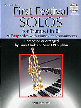 Illustration de FIRST FESTIVAL SOLOS for trumpet    