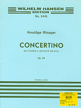 Illustration de Concertino op. 29    