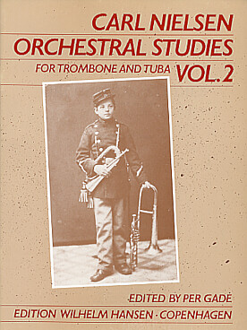 Illustration de Orchestral studies for trombone and tuba - Vol. 2